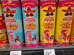 Mister Potato celebrates the Year of the Snake with a fiery twist