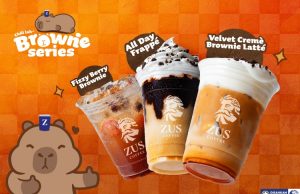 ZUS Coffee unveils the Brownie Series featuring the lovely capybara
