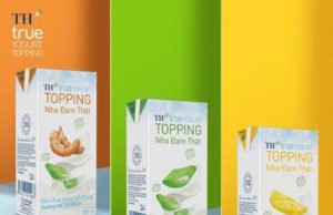 New TH true YOGURT TOPPING with real aloe vera