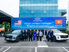 CHERY BEGINS EXPORT OF JAECOO SUVs TO SOUTHEAST ASIA MARKET