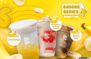 Try the new ZUS Coffee festive banana series