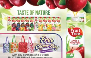 Enjoy the Taste of Nature with F&N FRUIT TREE FRESH