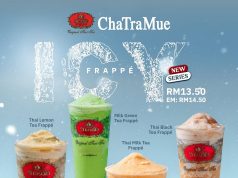 Beat the heat with ChaTraMue Frappe