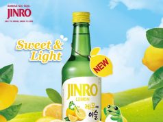 Jinro Lemon brings a fresh burst of citrus delight