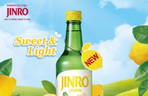 Jinro Lemon brings a fresh burst of citrus delight