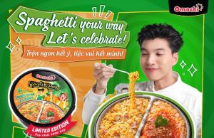 Playful twist to instant spaghetti with new limited edition Omachi Spaghetti Party