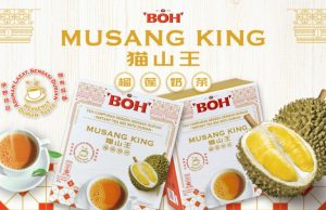 Discover the unique taste of BOH Musang King Durian Milk Tea