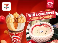Win apple-scented candle with Cornetto Apple Crumble now available in Singapore