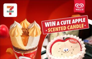 Win apple-scented candle with Cornetto Apple Crumble now available in Singapore