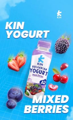 Discover the new KIN Yogurt Mixed Berries, ABC Kogen Dairy to export to ...