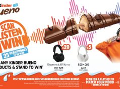 SCAN, LISTEN, WIN! TAKE YOUR SNACKING GROOVE TO THE NEXT LEVEL WITH KINDER BUENO ‘SOUND BREAKS’