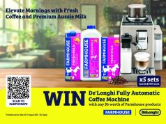 Make every cup of coffee special with premium Australian milk from FARMHOUSE