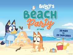 Soak Up the School Holiday Spirit at NEX with Bluey’s Beach Party this June!