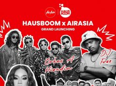 Hausboom x AirAsia is having a grand launch event at Premier Terrace, Lot 10