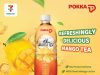 New Pokka Ice Mango Tea made with real mango juice