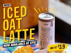 Prefer Iced Oat Latte available at Guzman y Gomez & Green Monster Salads
