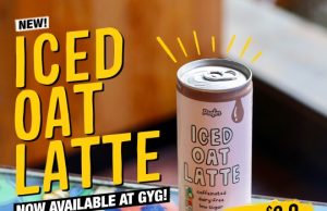 Prefer Iced Oat Latte available at Guzman y Gomez & Green Monster Salads