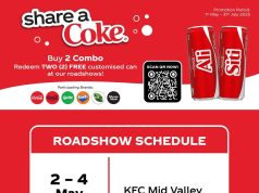 Coca-Cola brings Share A Coke campaign to Mid Valley KFC (2-4 May 2025)
