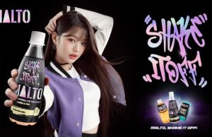 Malto unleashes graffiti-fueled branding with âShake It Offâ slogan and Jang Won Young