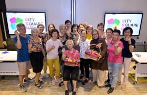 The new City Square Mall fosters community spirit through a record-setting initiative