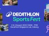 Try over 30 sports for free in one weekend. Join us at the Decathlon Sports Fest from 2 – 3 August at Kallang