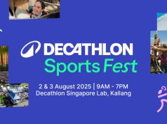 Try over 30 sports for free in one weekend. Join us at the Decathlon Sports Fest from 2 – 3 August at Kallang