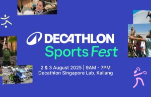 Try over 30 sports for free in one weekend. Join us at the Decathlon Sports Fest from 2 – 3 August at Kallang