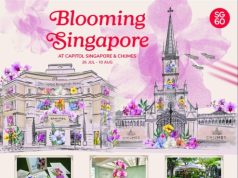 Capitol Singapore and CHIJMES Celebrate SG60 with a Blooming Tribute to Local Culture