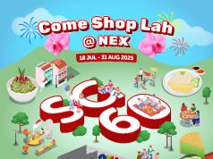 NEX Celebrates SG60 with Local Snack-Themed Plushies, Art Jamming Sessions, and Shiok Rewards!