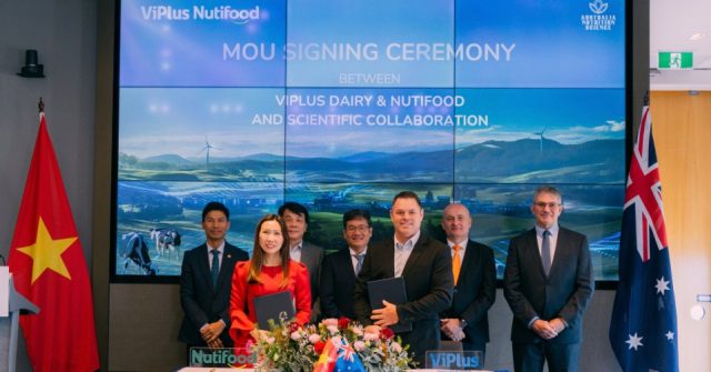 This signing marks a milestone in Nutifood’s global expansion, as the first Vietnamese company to co-found a premium dairy brand meeting Australian standards GippsNature 1