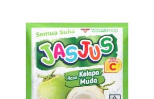 Wings Food new Jas Jus Kelapa Muda offers a refreshing boost of tropical hydration with vitamin C