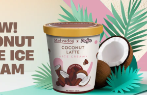 Melvados and Prefer scoop up sustainability with beanless Coconut Latte Ice Cream