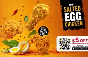 Texas Chicken Singapore brings back salted egg sensation