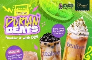 Tealive unites Malaysians with iconic durian drinks