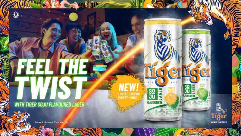 Tiger Soju Flavoured Lager Mighty Mango: A New Limited Edition Tropical Twist to the Iconic Asian Brew - Mini Me Insights