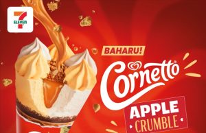 Cornetto Apple Crumble lands at 7-Eleven Malaysia
