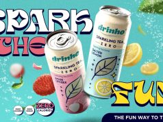 Spark the Fun with New drinho® Sparkling Tea Zero