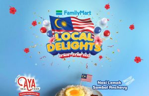 FamilyMart x AYA Real Food fire up merdeka with bold bew onigiri