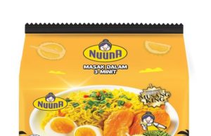 Nuuna pushes boundaries with Musang King instant fried noodles