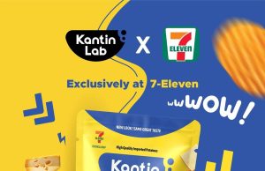Kantin Lab and 7-Eleven Malaysia drop cheese burger potato chips