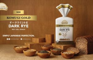 Sunshine Bakeries Introduces KOMUGI GOLD Dark Rye Wholemeal Loaf