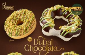 Saviour the Dubai Chocolate collection at Mister Donut Thailand