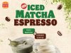 Burger King Philippines brews up iced matcha espresso