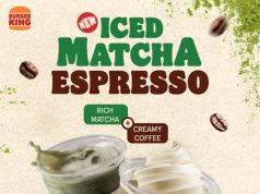 Burger King Philippines brews up iced matcha espresso