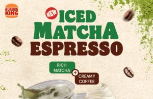Burger King Philippines brews up iced matcha espresso