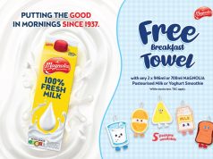 F&N MAGNOLIA serves up breakfast joy with exclusive collectible towels