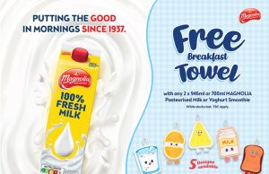 F&N MAGNOLIA serves up breakfast joy with exclusive collectible towels