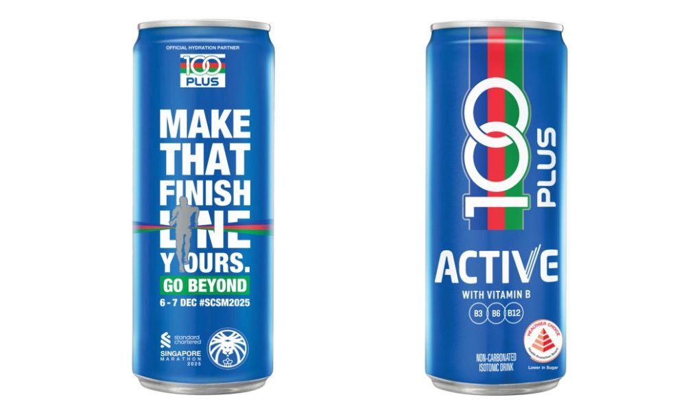 100PLUS ACTIVE hydrates runners to own the finish line and go beyond ...