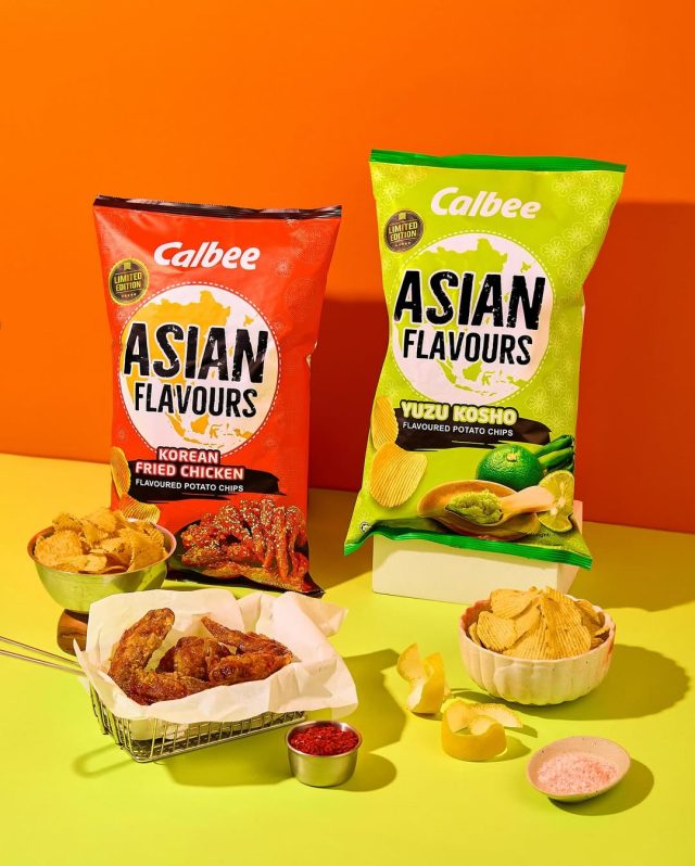 calbee asian flavour