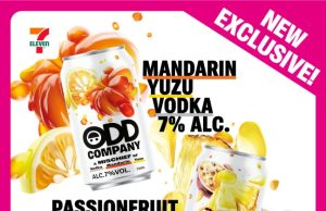 Odd Company Vodka RTDs debut in Singapore with Mandarin Yuzu and Passionfruit Pineapple